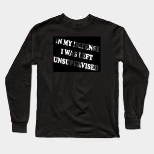 inspiration my defense Long Sleeve T-Shirt